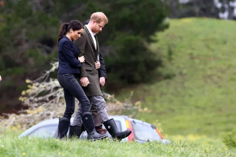 Meghan Markle y el príncipe Harry 