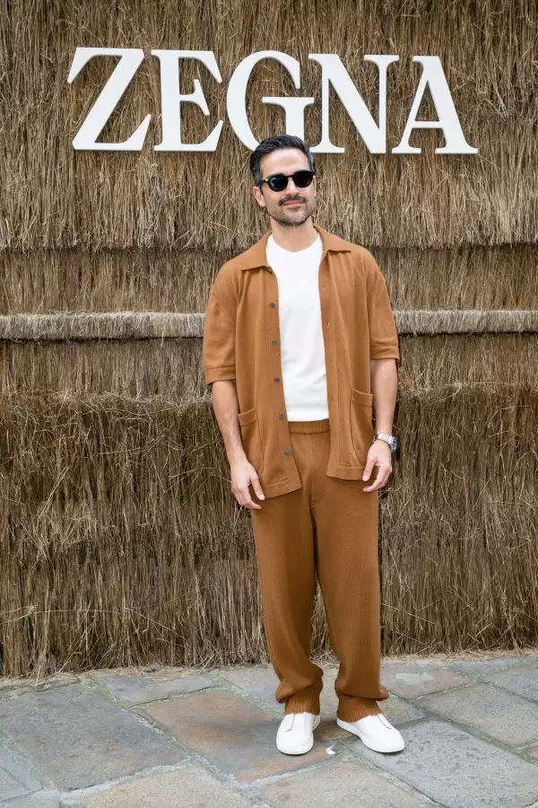 Zegna - Front Row - Milan Fashion Week - Menswear Spring/Summer 2024