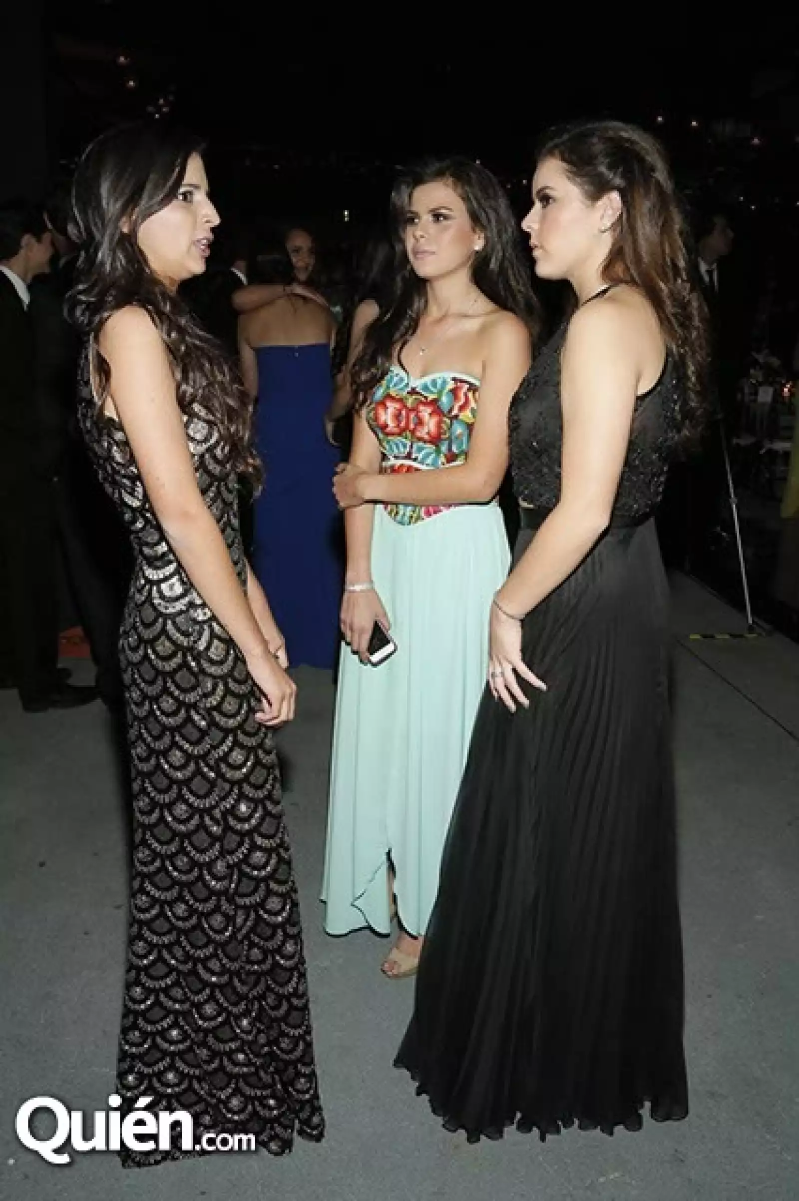 Elena Mier,Camila García y Regina Saucedo