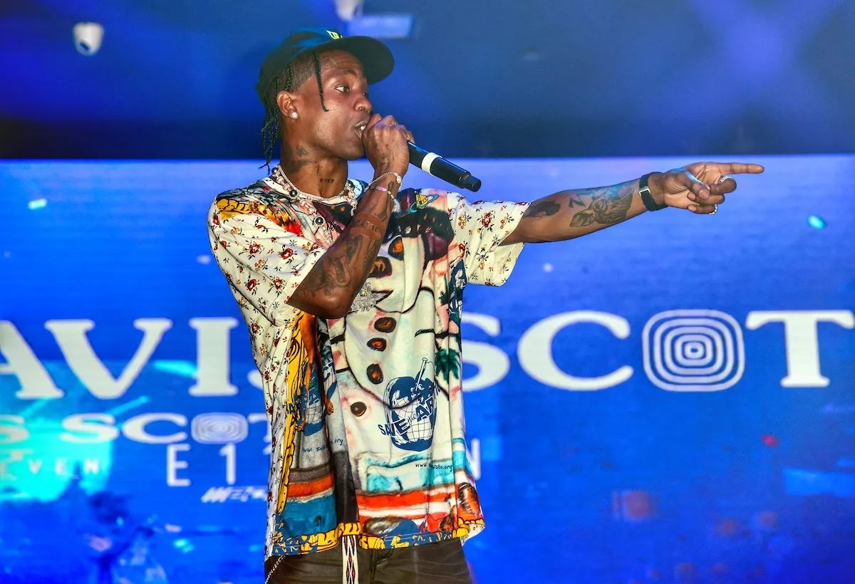 Travis Scott Performs At E11EVEN Miami During Race Week Miami 2022