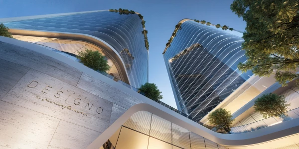 Torre Designio Bosque Real de Paninfarina, despacho italiana