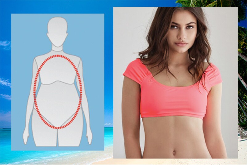 Cualquier entero que realce de la cintura para arriba, ahí es donde debe llamar la atención.
Traje: Forever 21