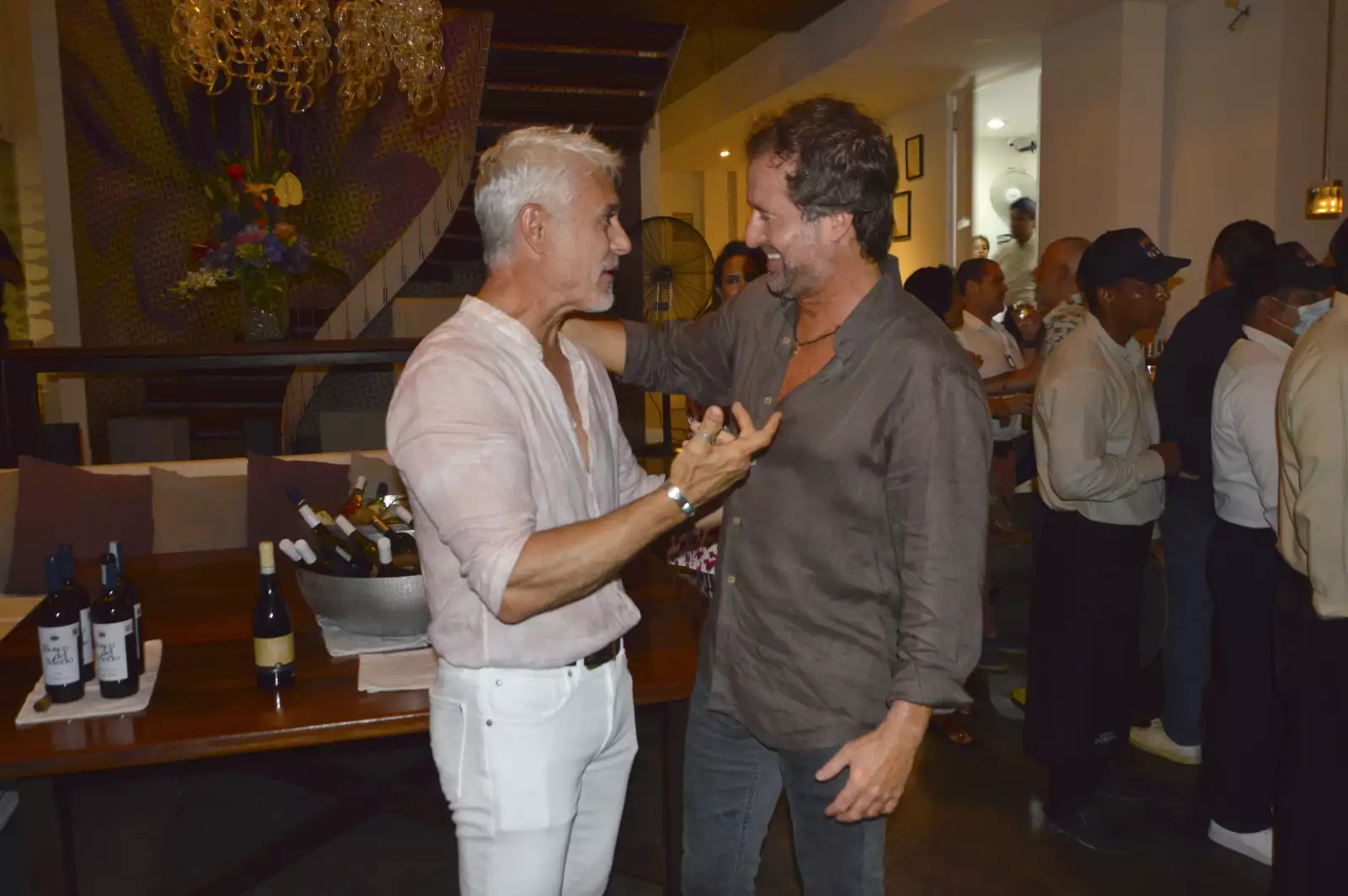 Paulino Valdés y Javier Braun
