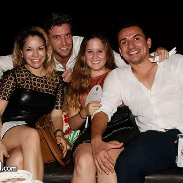 Patricia Ibarra, Alex Scattareggia, Alexa Frason y Jorge Ramírez