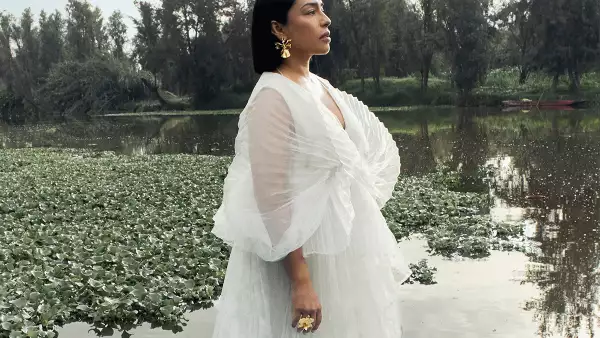 Adriana Paz, actriz mexicana. 