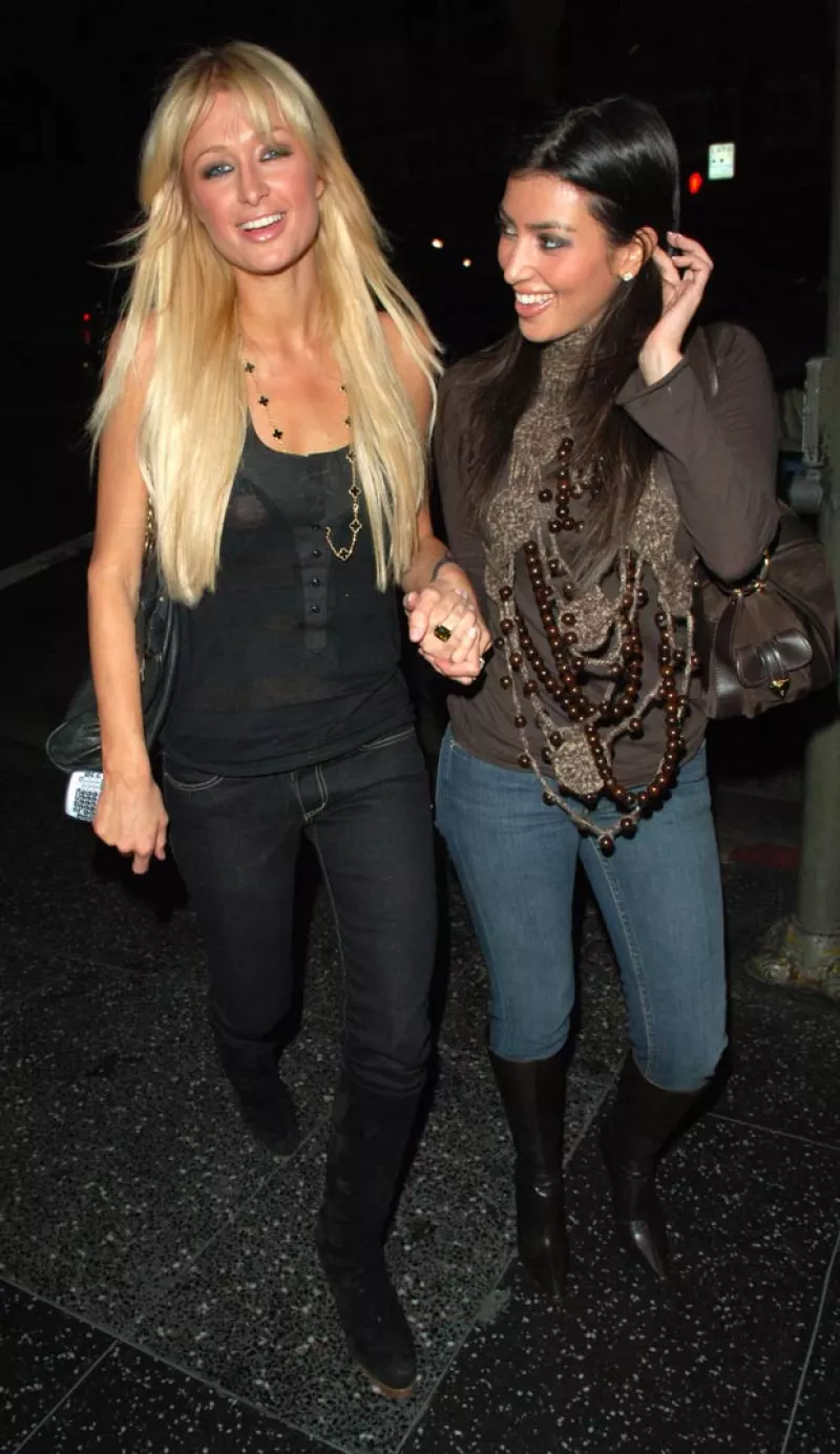 La famosa Kim solía ser asistente de Paris Hilton.