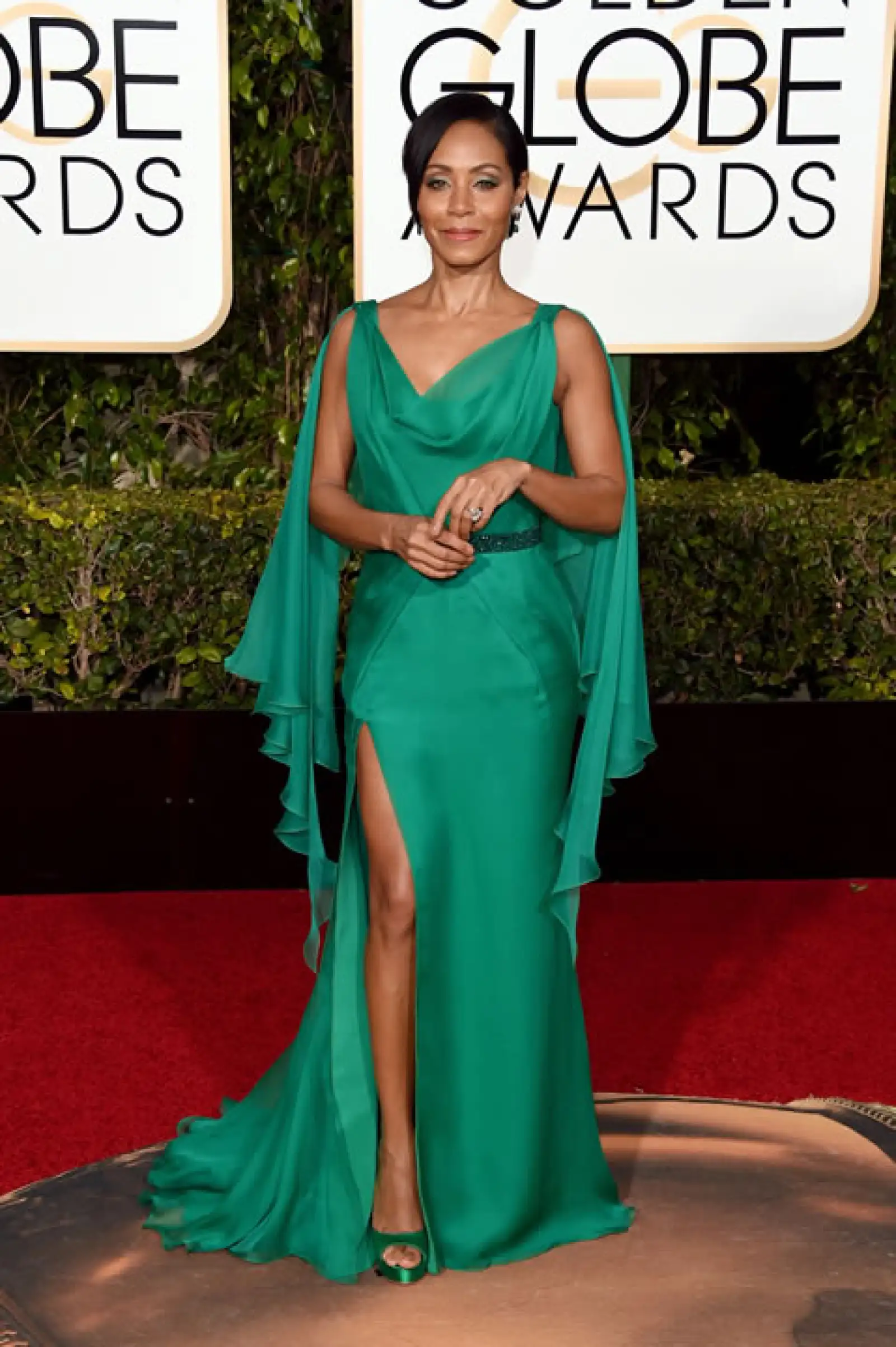 Jada Pinkett Smith en Versace.