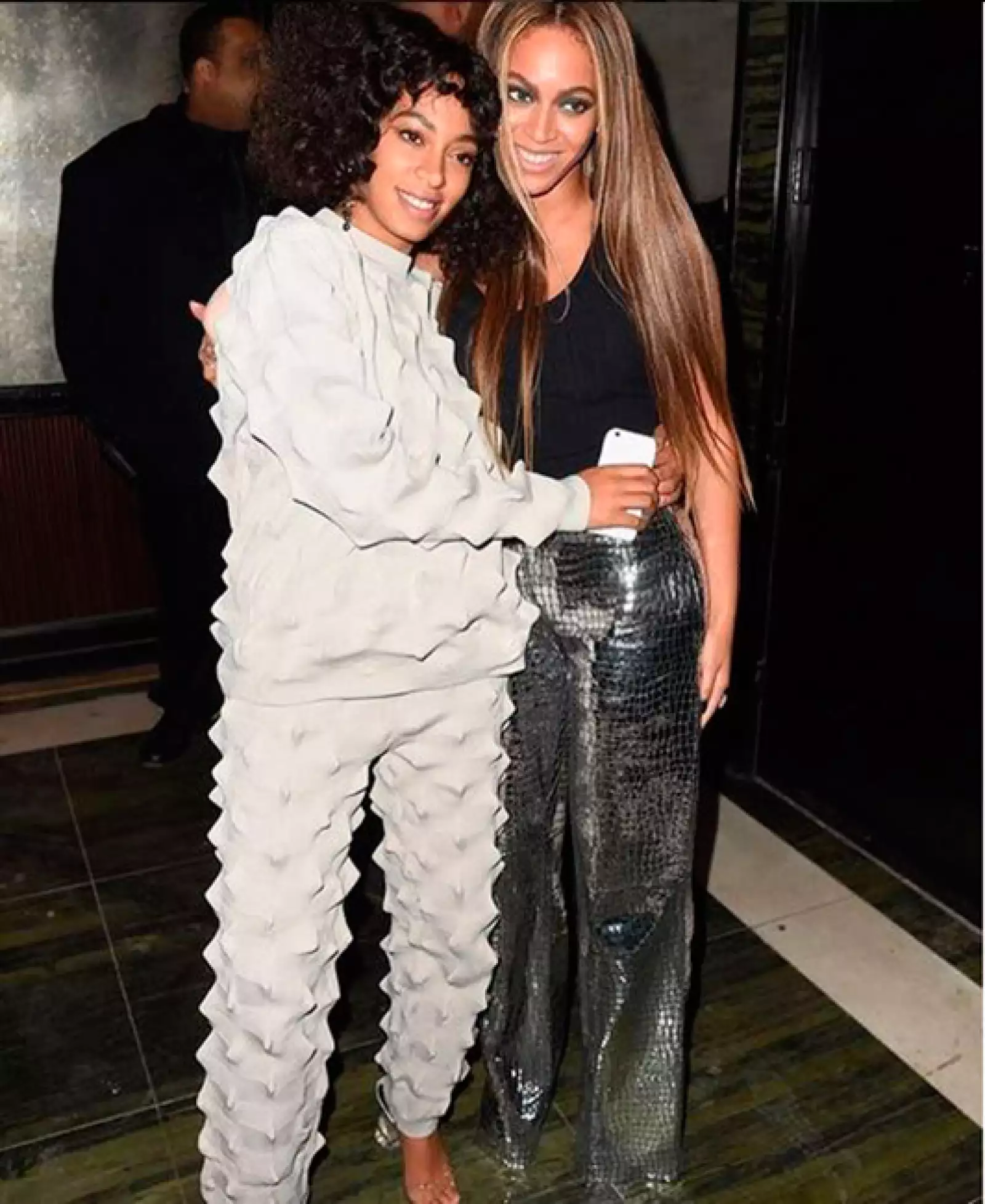 Beyoncé y Solange dejaron a la vista su gran relación de hermanas.