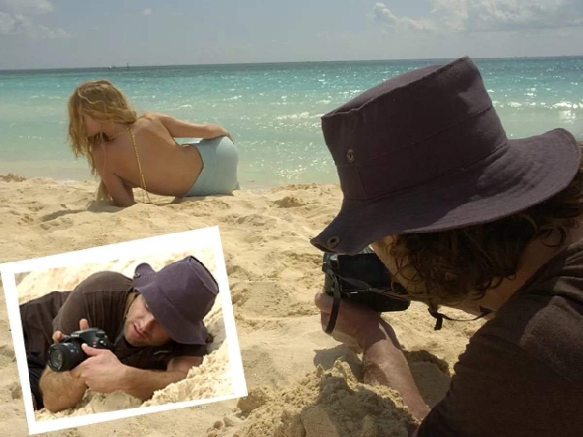 Adrián Burns fue el encargado de fotografiar a esta sirena