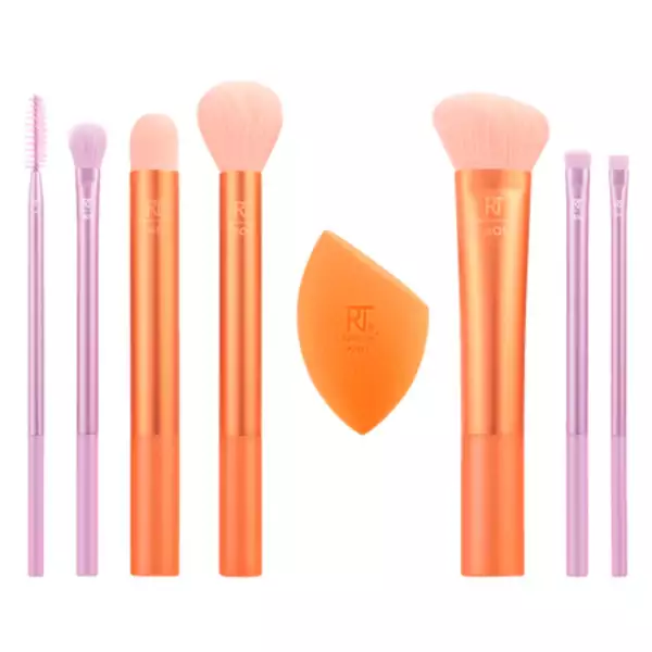 Rt Level Up Brush + Sponge Set Set de brochas de maquillaje mas esponja