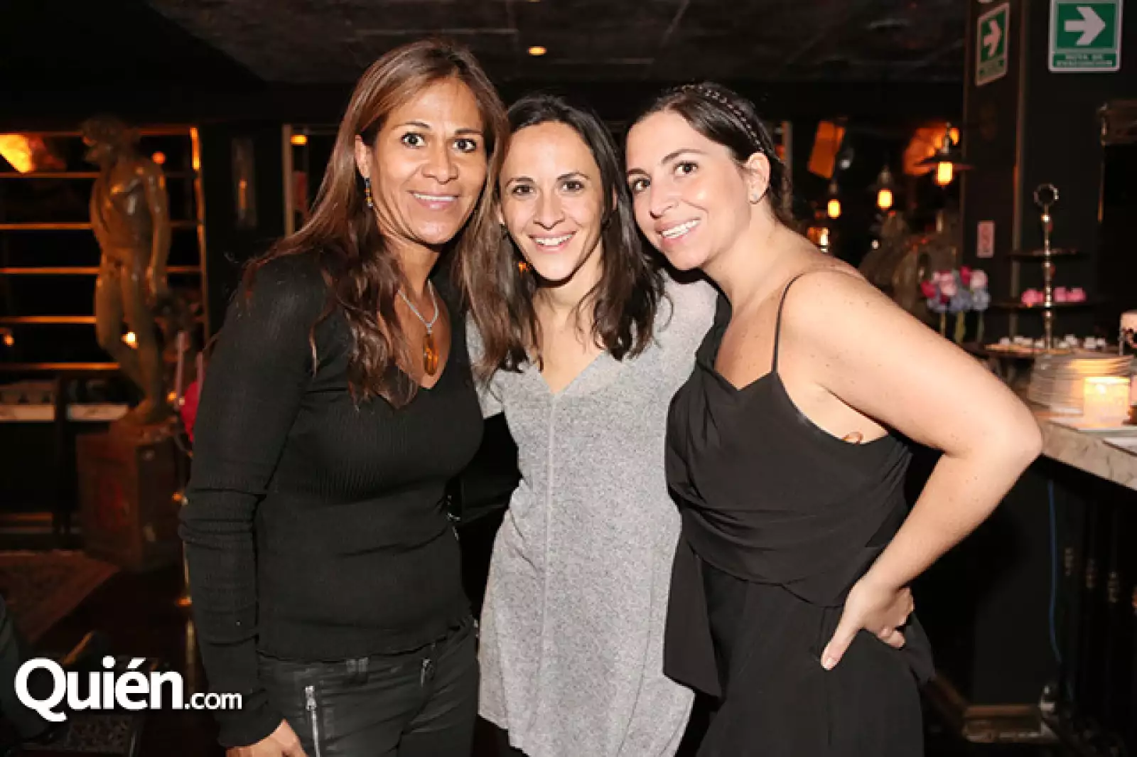 Priscilla Domar, Brenda Fernández y Loredana Berte
