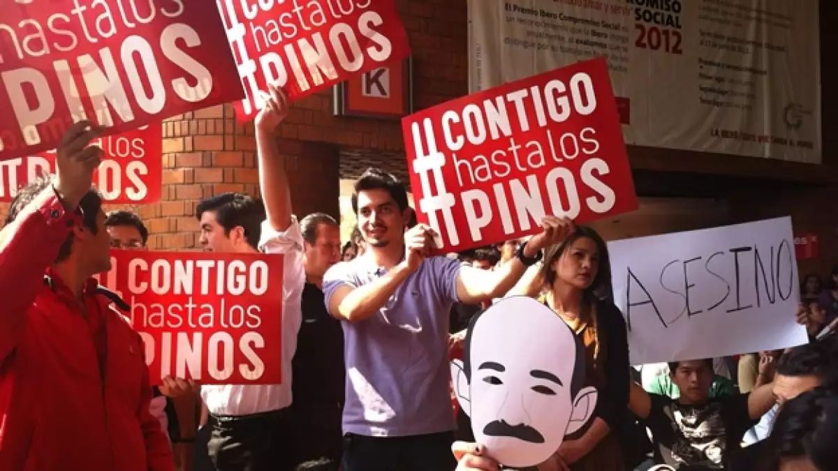 protestas ibero peña