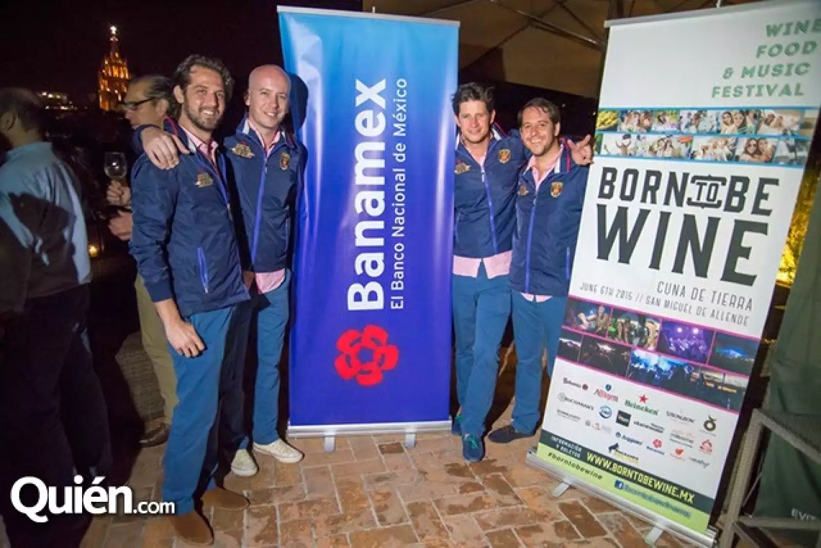 Rodrigo Vélez,Fausto Visozo,Joe García Luna y Stephan Álvarez