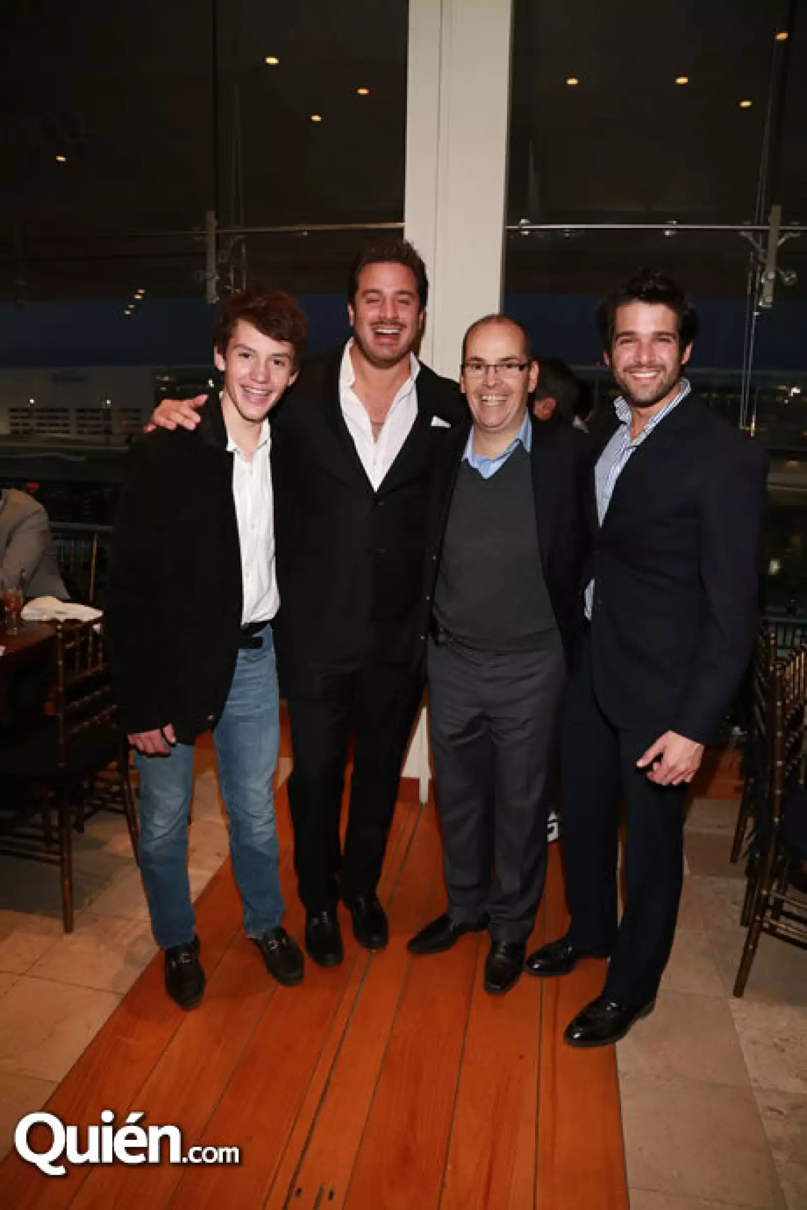 Santiago Prioux, Alejandro Campdera, Jean Prioux y Christian Rojas