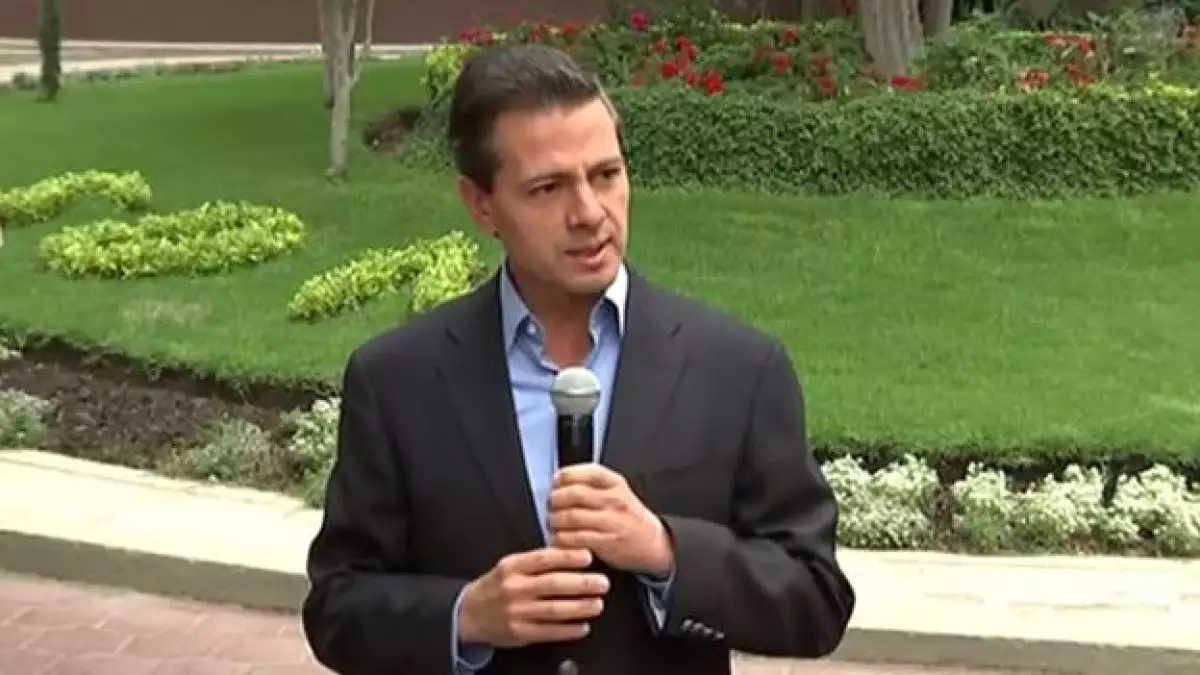 peña nieto sale del hospital
