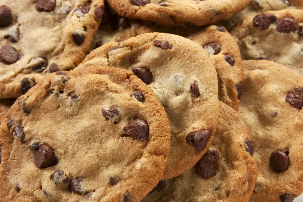 Galletas con chispas de chocolate