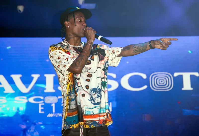 Travis Scott Performs At E11EVEN Miami During Race Week Miami 2022