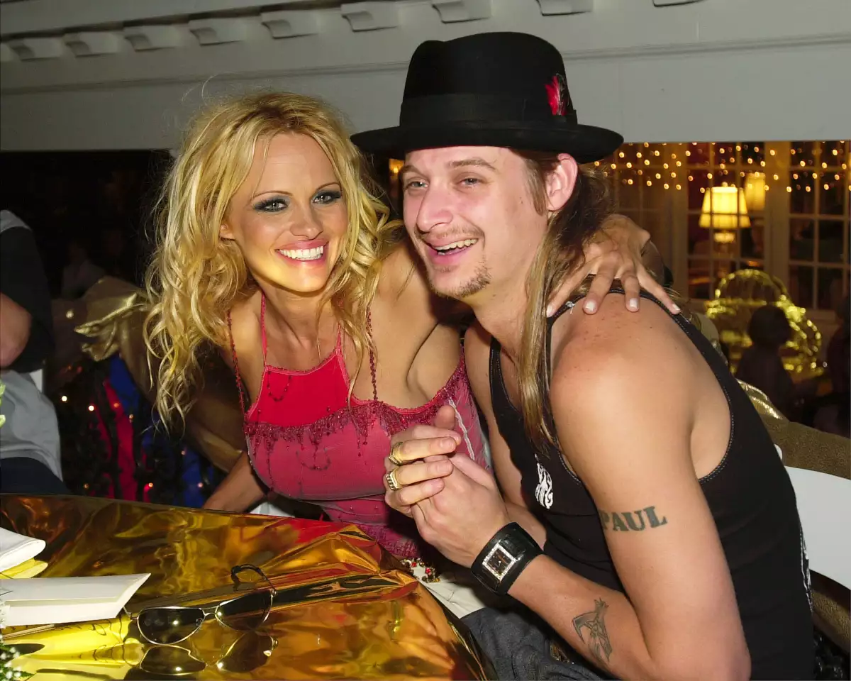 Pam Anderson and Kid Rock
