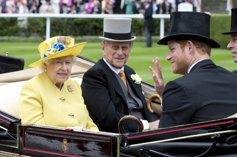 reyes de inglaterra y harry