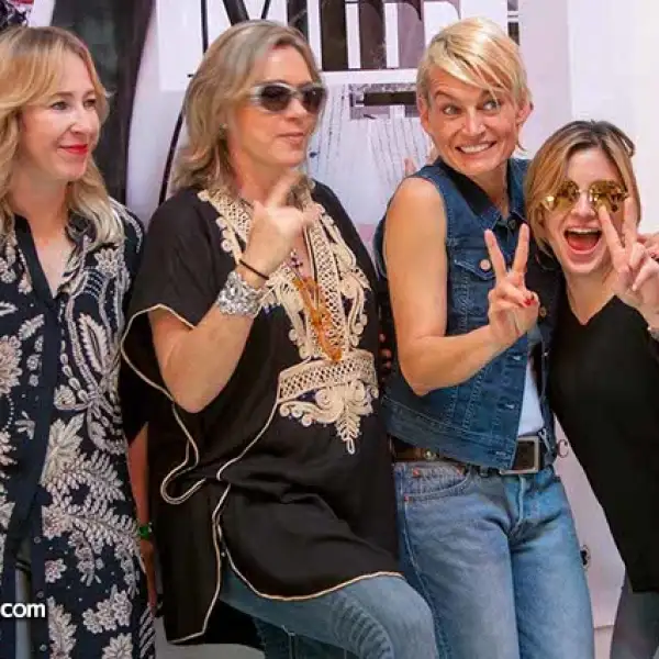 Vivian Barón,Alejandra Henaro,Luisa Sáenz y Nelly Navarrete