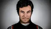MONTMELÓ, ESPAÑA - 3 DE MARZO: (NOTA DEL EDITOR: Imagen creada con filtros digitales) El mexicano Sergio Pérez, del equipo Force India, posa para un retrato durante la tercera jornada de los entrenamientos de pretemporada de Fórmula 1 en el Circuit de Catalunya, el 3 de marzo de 2016 en Montmeló, España.