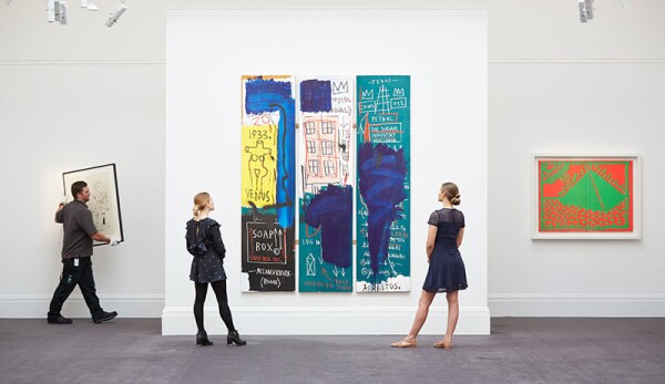 Contemporary Exhibition Press Preview At Sotheby's, London
