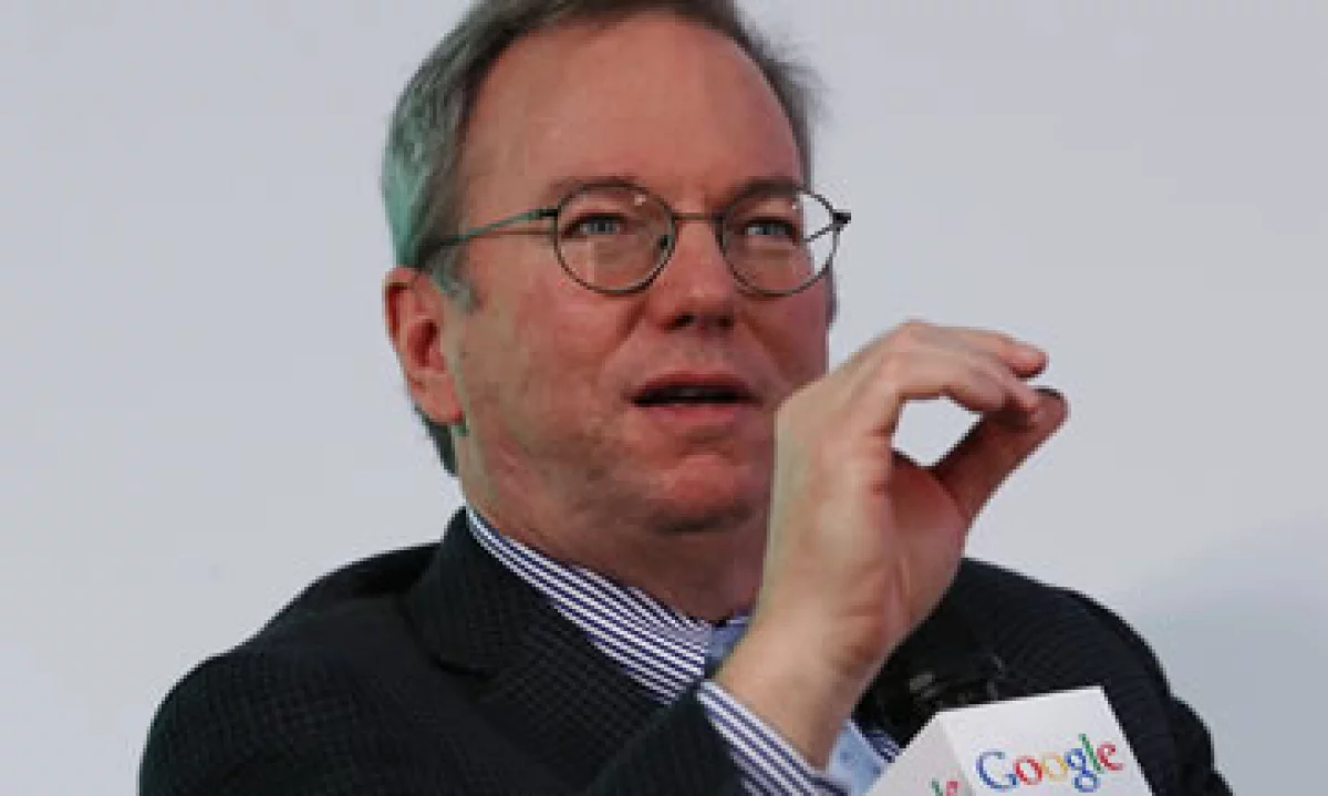 Eric Schmidt dio una conferencia en Londres. (Foto: Reuters)