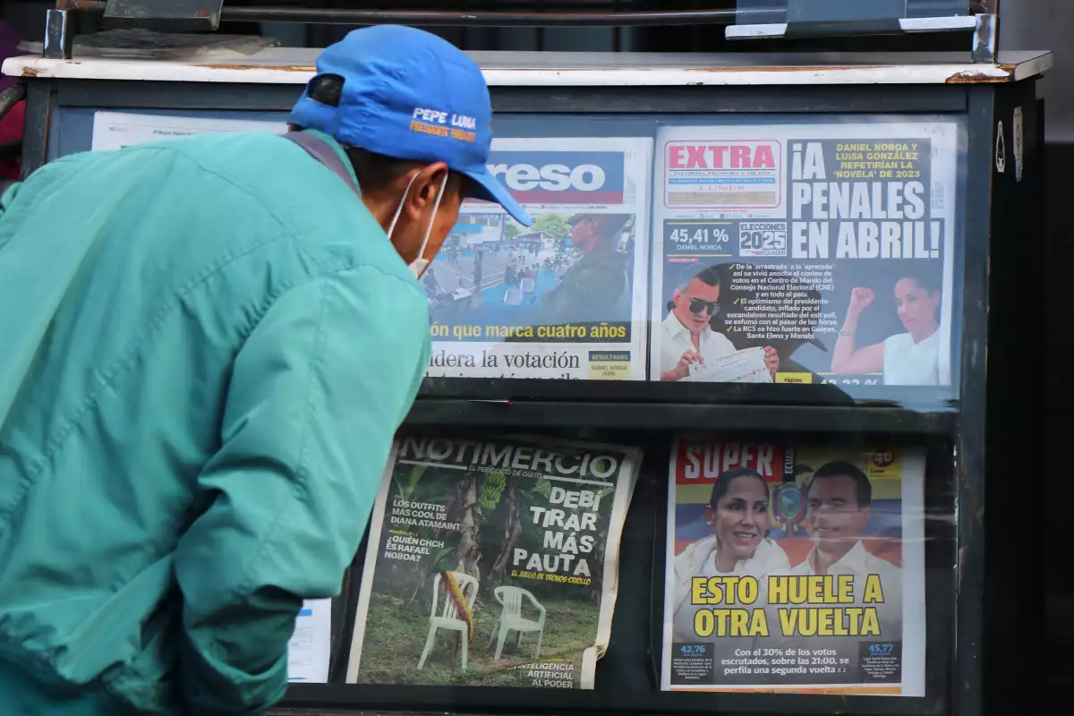Ecuador va a segunda vuelta de elecciones presidenciales: ¿Cuándo serán y quiénes contienden?