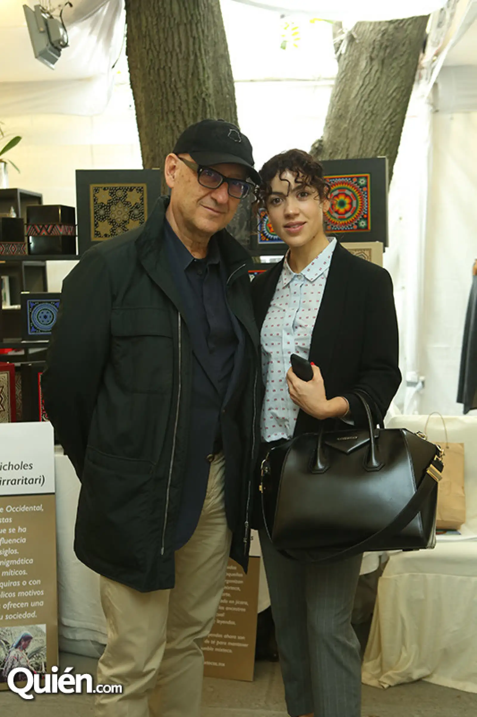 Andrea Panconasi y Fernanda Hernández