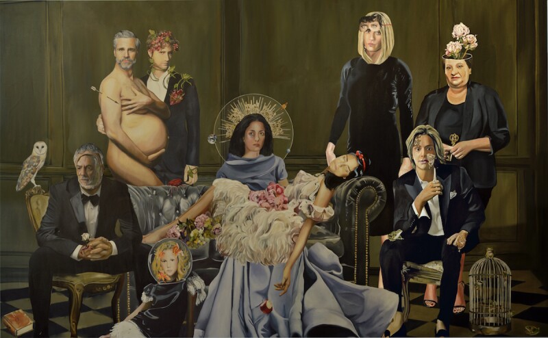Roberta Lobeira, autora (al óleo) de "La Casa de las Flores", nos habla de su arte 4 Temporada 3.jpg