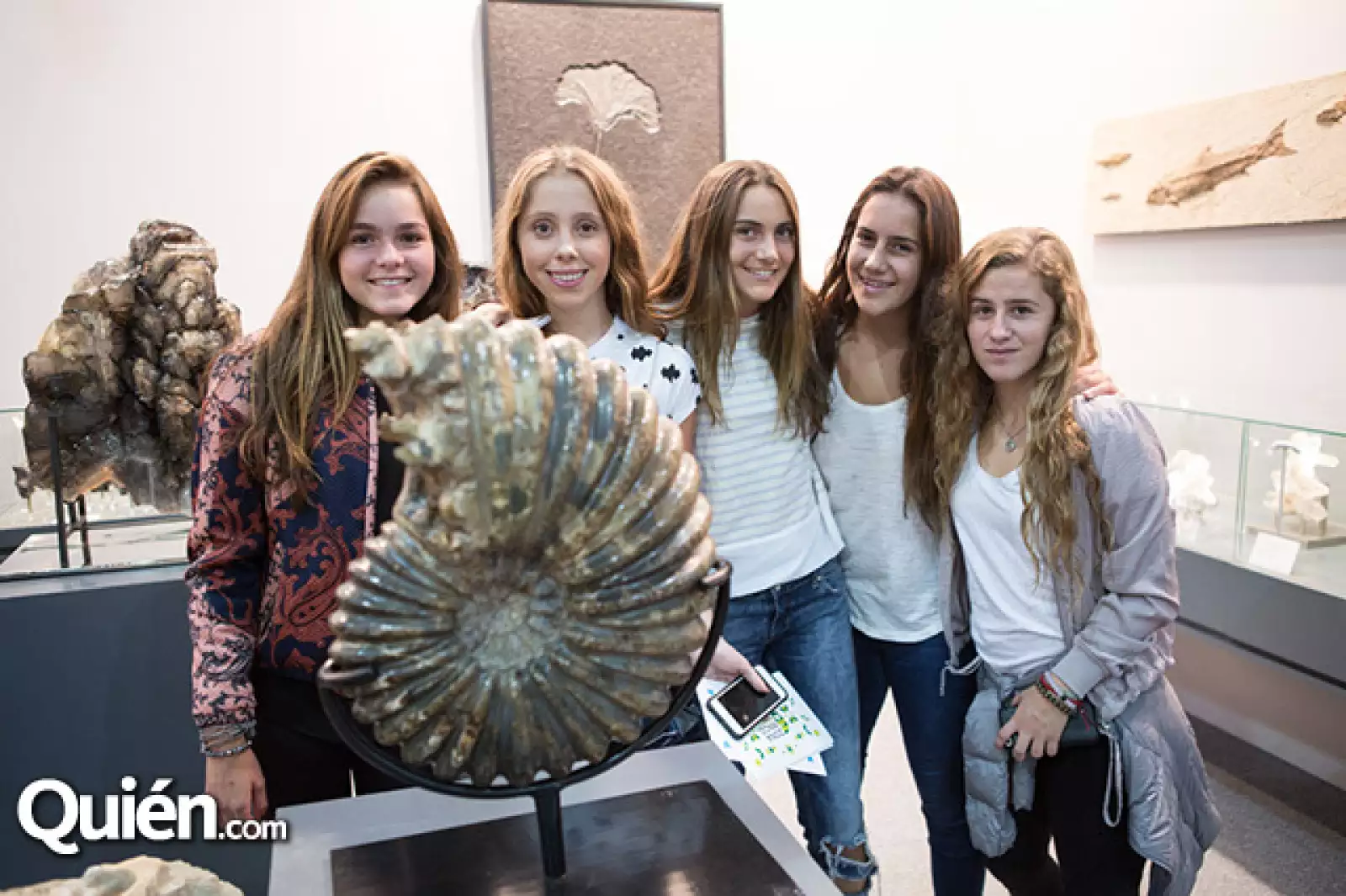 Lucia Cordero, Federica Soto, Ximena Sánchez,Casilda Mancera y Amaya Rivas