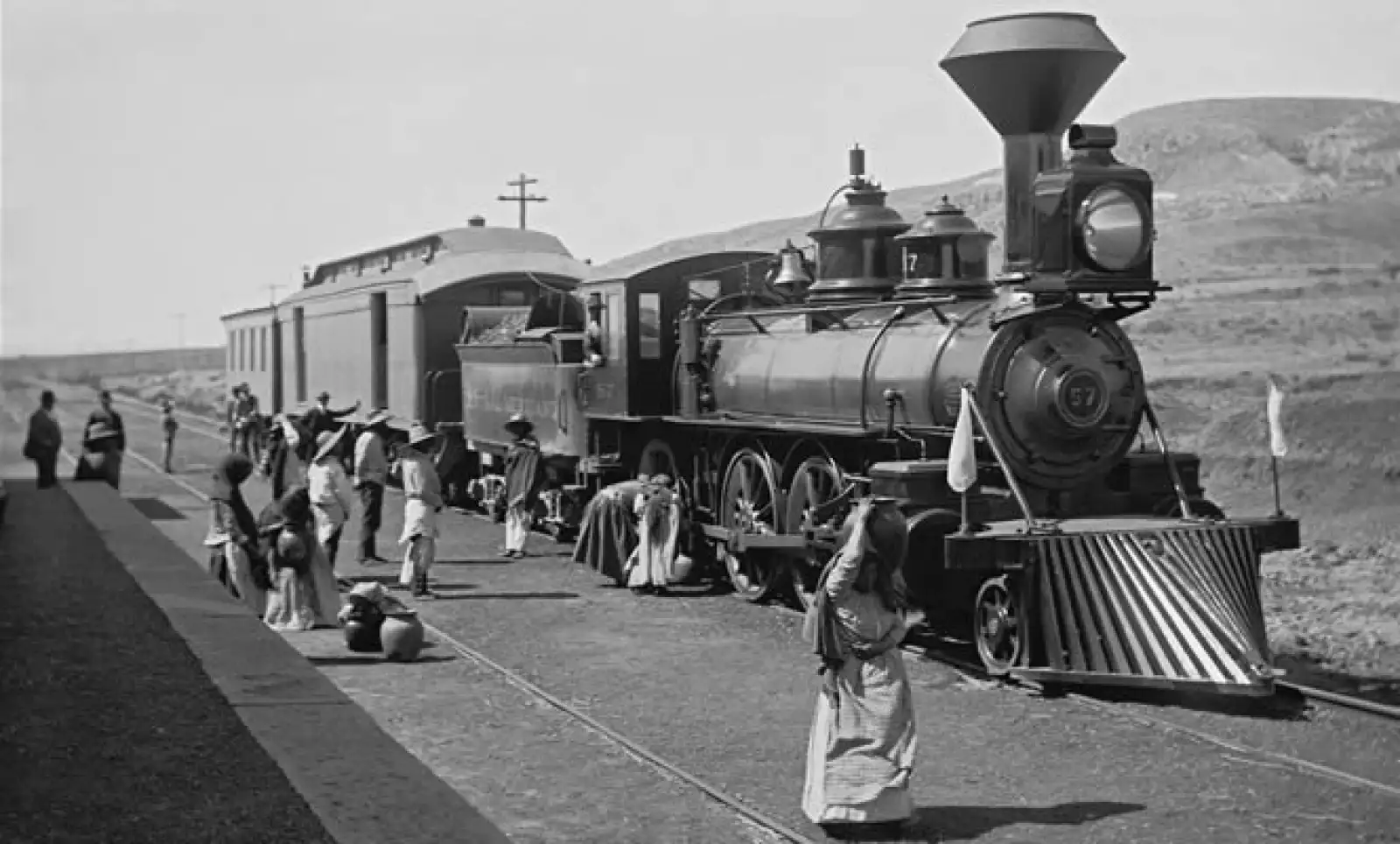 La entrada del ferrocarril a México fue uno de los grandes pasos del presidente Porfirio Díaz hacia una cultura progresista y cosmopolita.