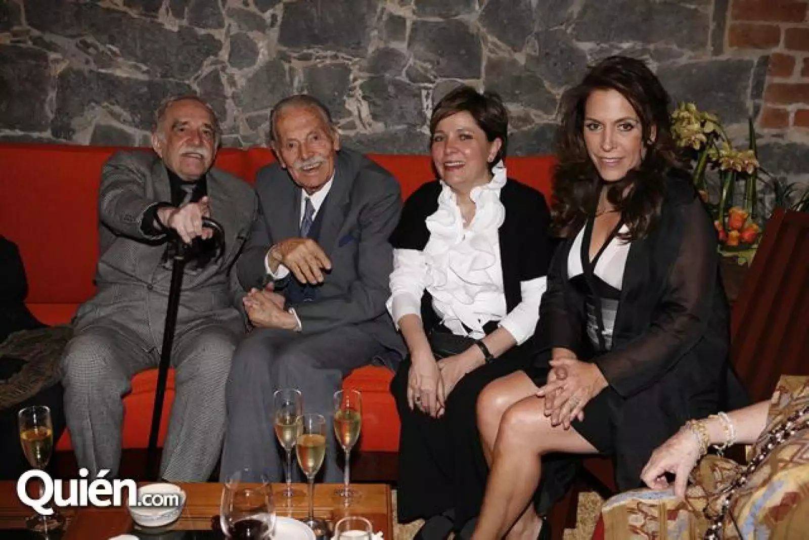 Gabriel García Márquez,Carlos Pascual Ruiz,Marcela Briz,Fernanda Familiar