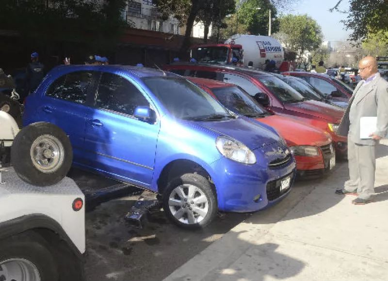 autos en la calle