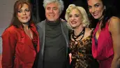 El director de cine español, asistió al estreno de `Mujeres al borde de un ataque de nervios´ en su adaptación en teatro, en Nueva York.