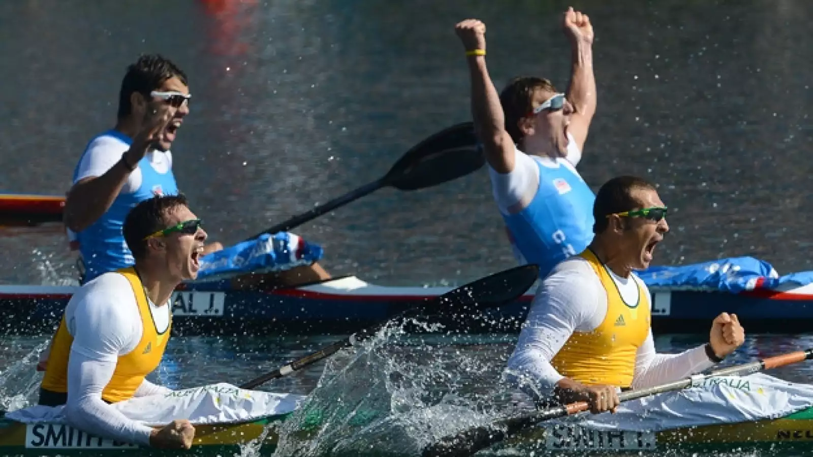competencia de canotaje