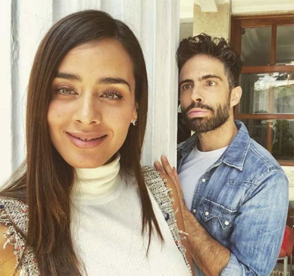 Esmeralda Pimentel y Osvaldo Benavides