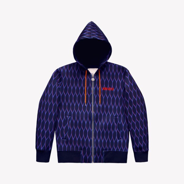 Sudadera con patrón modular
