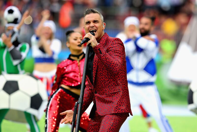 Robbie Williams futbol