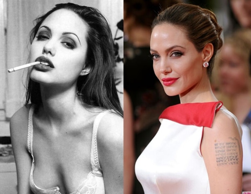 ¡Wow! ¡Qué cambio, Angelina!