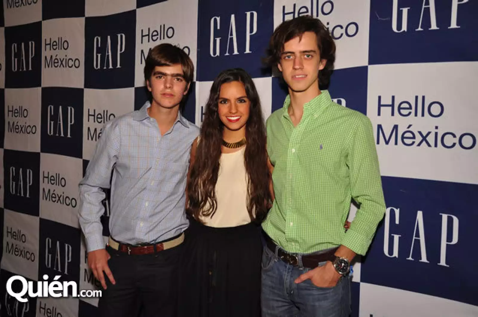 Rodrigo Sahagún, Estefi Mijares y Andoni Campoy