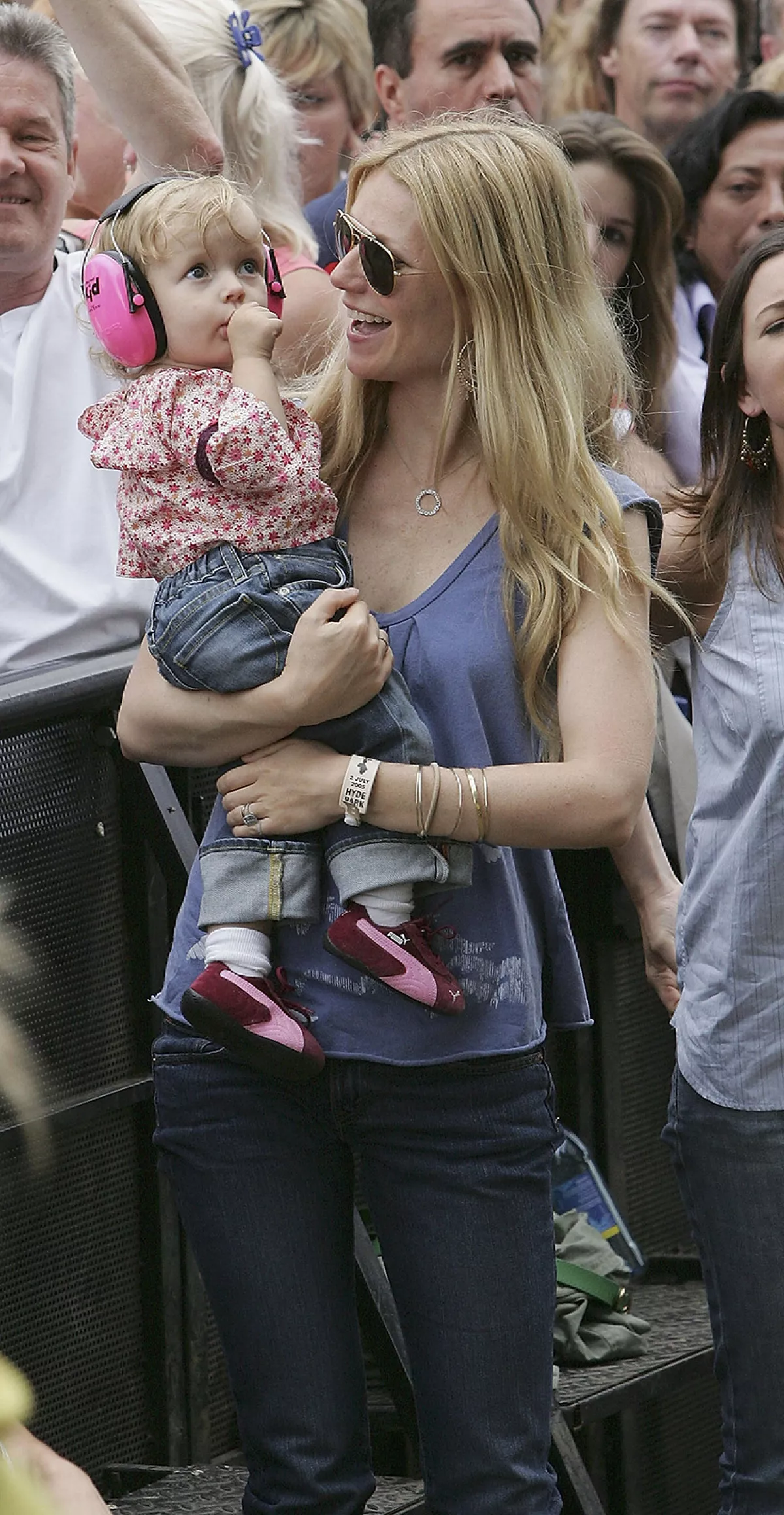 Así lucía Apple Martin de bebé con un año de edad