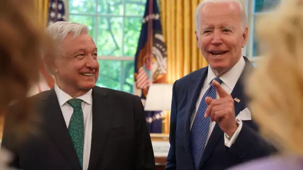 Andrés Manuel López Obrador, Presidente de México, y Joe Biden, presidente de Estados Unidos, se reunieron en la Casa Blanca.