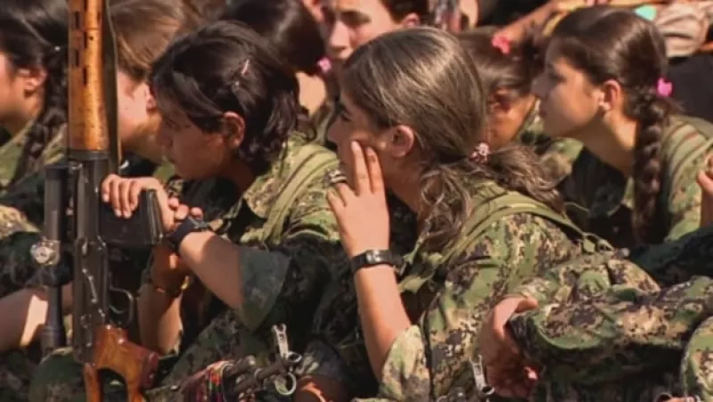 mujeres kurdas lucha YPG