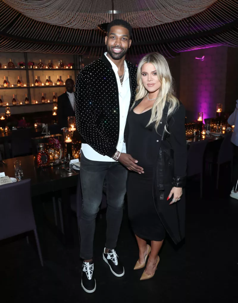 Khloe Kardashian y Tristan Thompson