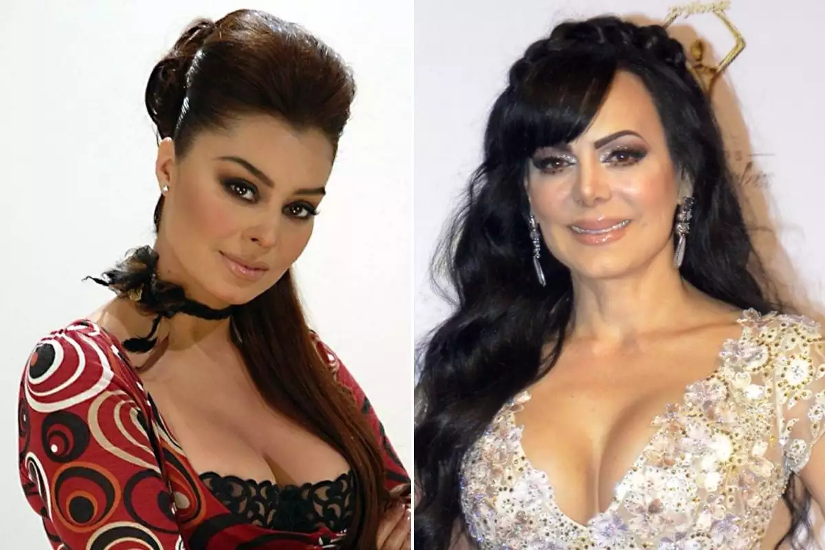 Las actrices Yadhira Carrillo y Maribel Guardia