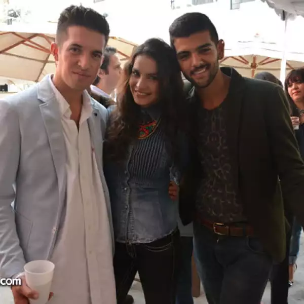 Ricardo Ramos, Ayari Anaya y Fernando Poil