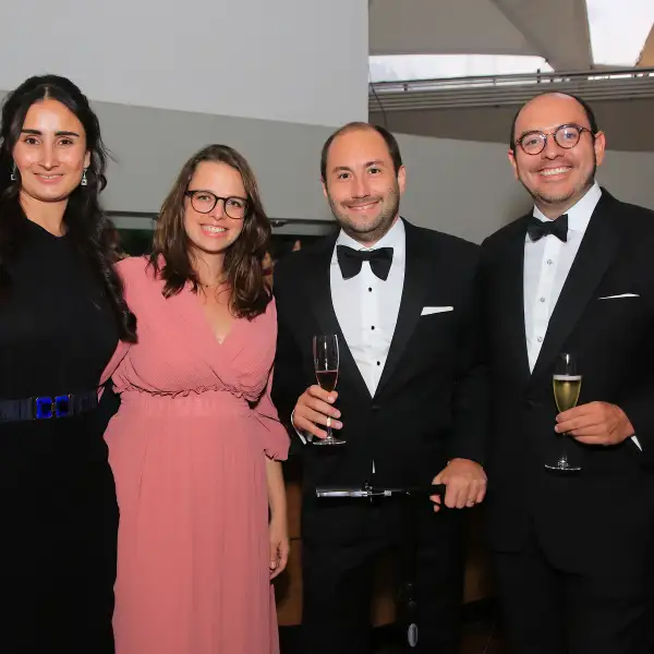 Alejandra Caly Mayor, Tatiana García , Aurelia Vélez y Luis Ga