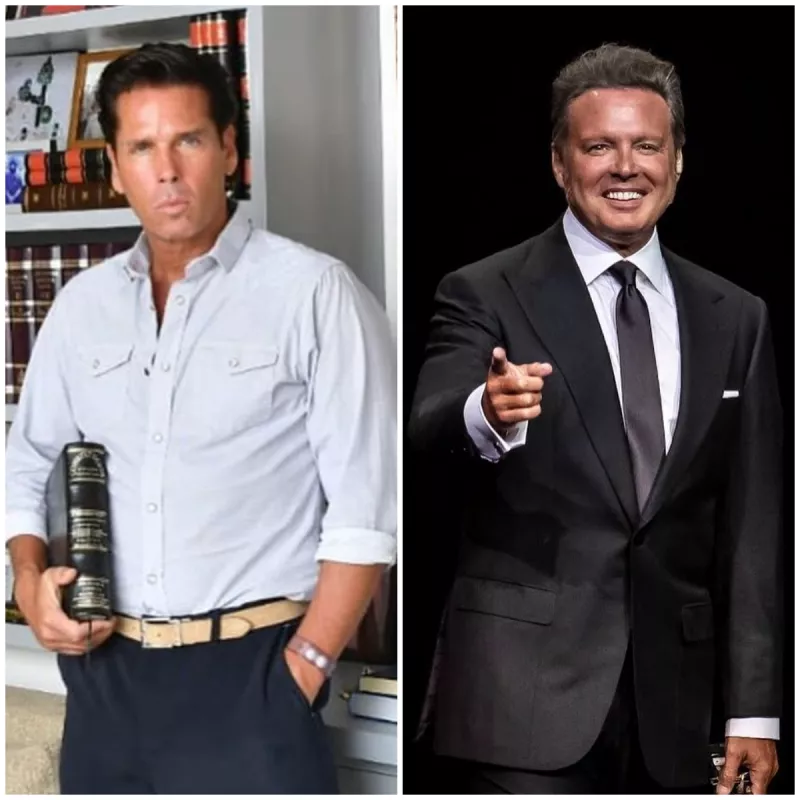 Roberto Palazuelos y Luis Miguel