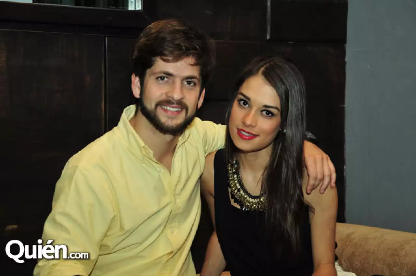 Eric Coufal y Andrea Ortiz